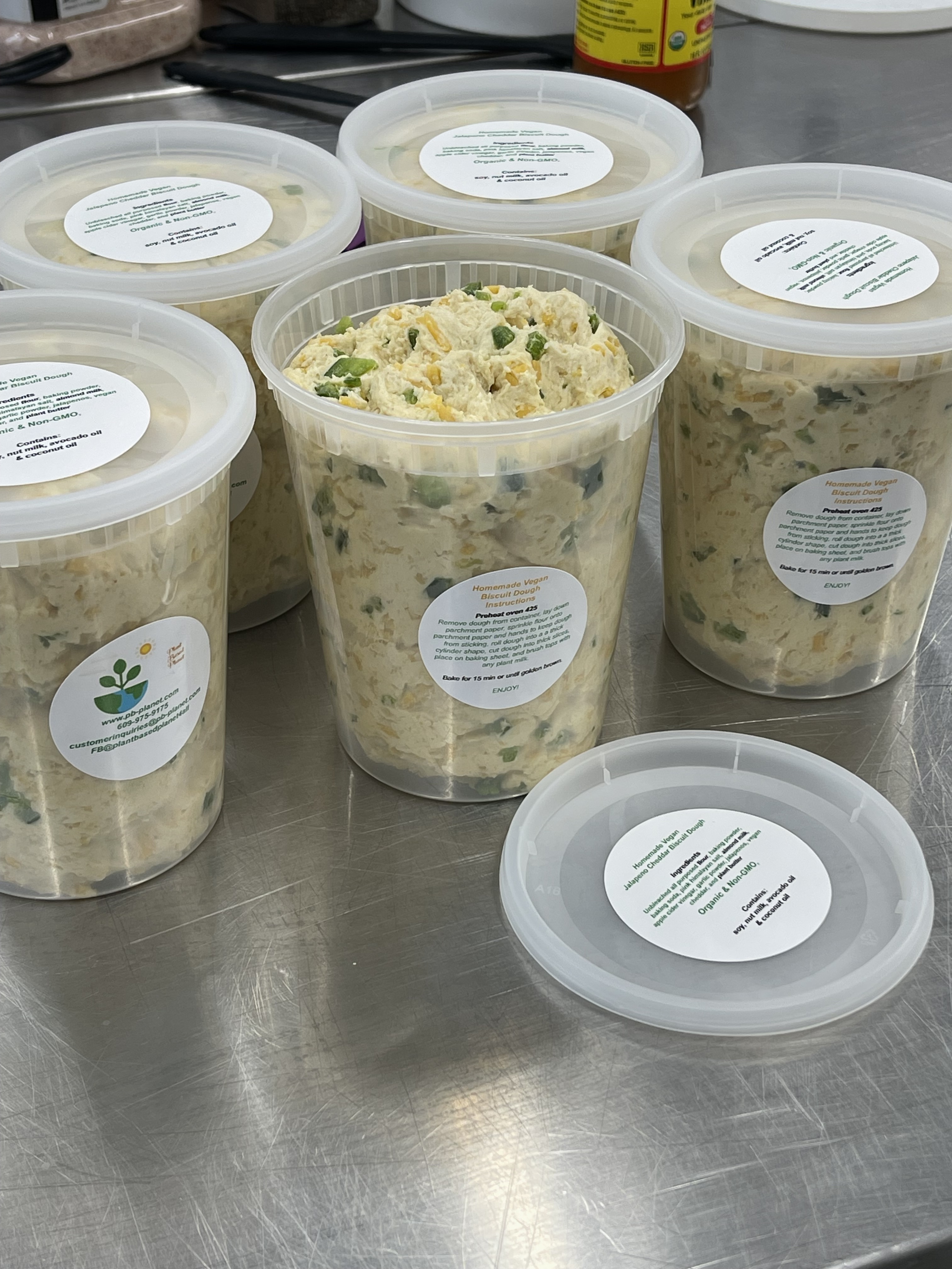 New! Jalapeño “Cheddar” Biscuit Dough