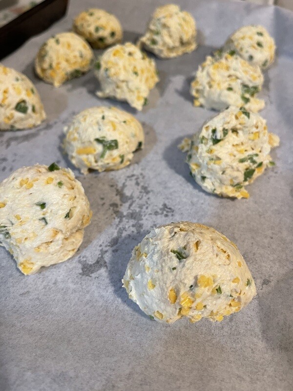 New! Jalapeño “Cheddar” Biscuit Dough