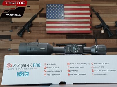 ATN X-Sight 4k Pro 5-20x Day/Night Riflescope