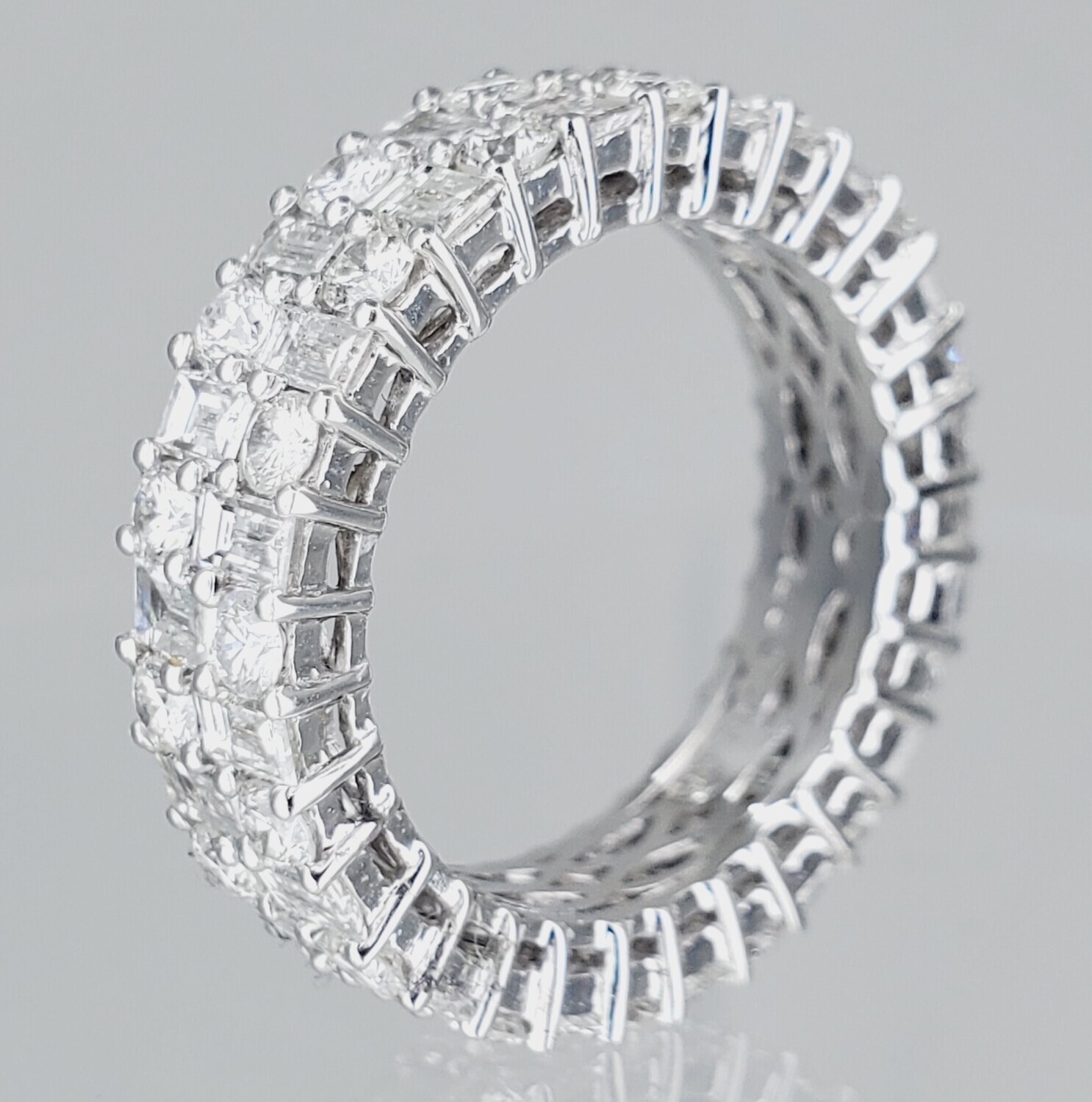 32 RD DIMAOND ETERNITY BAND SIZE 6.5(SOLD)