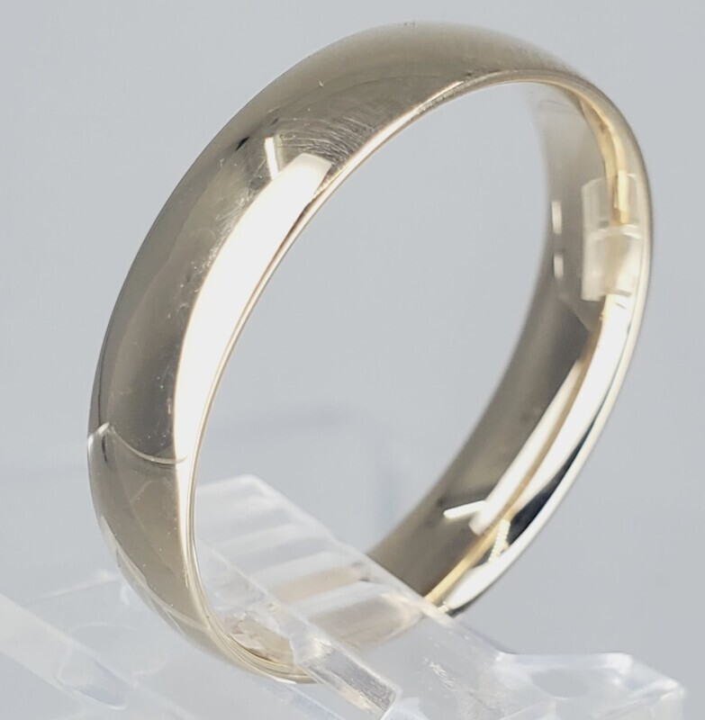 HIGH POLISH WEDDING BAND SIZE 11