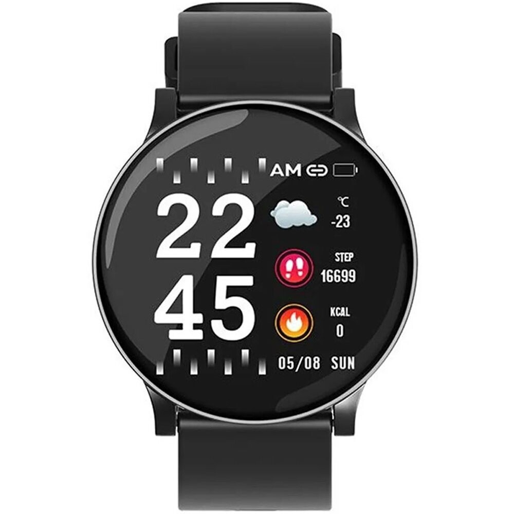 Fralugio Smart watch LW02 con Oximetro Cambio de Musica Notificaciones en  Android e IOS