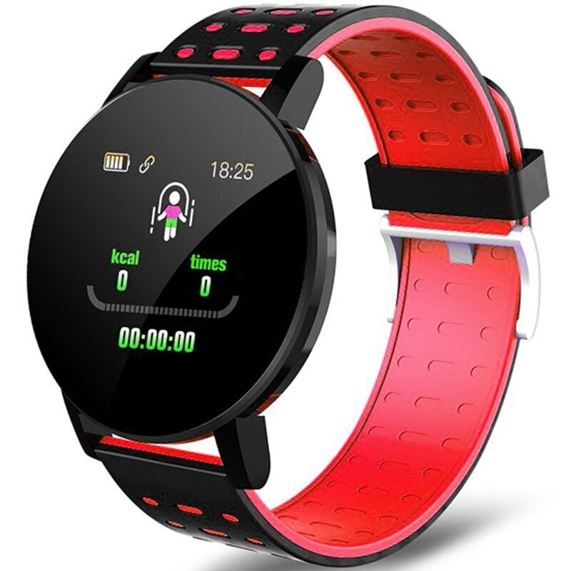 Fralugio Smartwatch Reloj Inteligente Smartband Mod 119 Plus Deportes y  Notificaciones