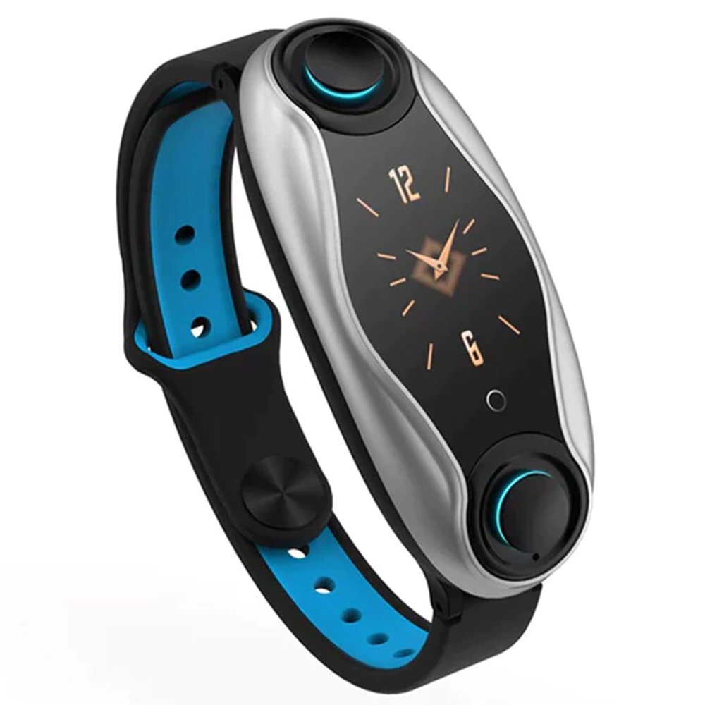 Fralugio Smartwatch con Audífonos Bluetooth True Wireless Manos Libres Seguimiento  Deportivo T90