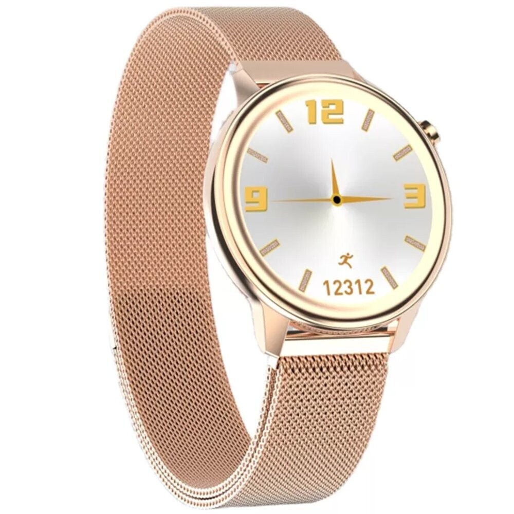 Fralugio SmartWatch Reloj Inteligente F80 Para Dama de Lujo Full Touch  Notificaciones