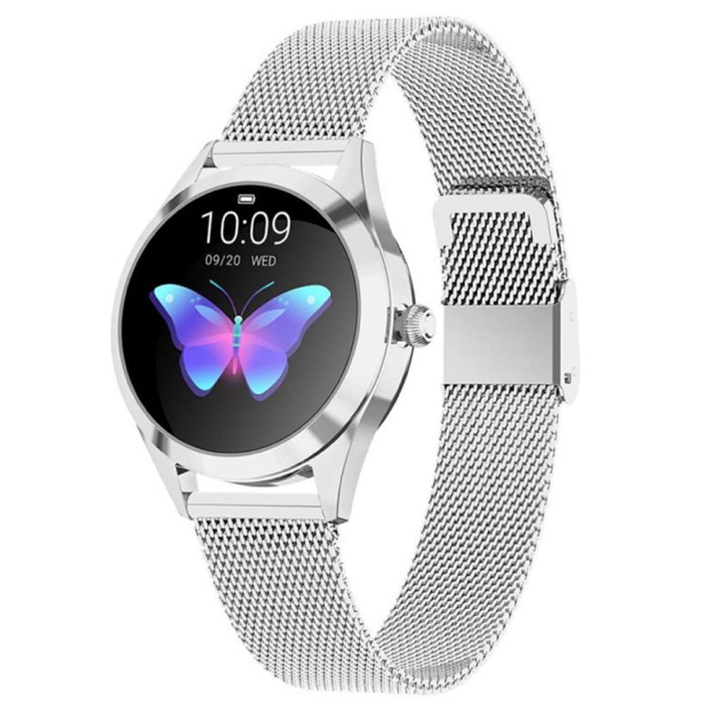 Fralugio Smartwatch Reloj Inteligente de Lujo para Dama KW10 Monitores de  Ejercicio - Quien tiene el mejor precio? - Nau