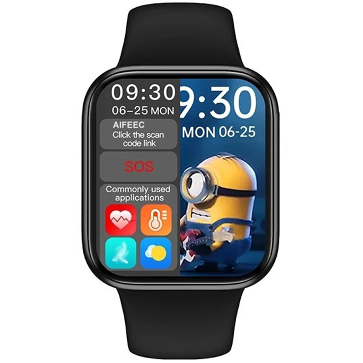Fralugio SmartWatch Reloj Inteligente Hw16 Full Touch Perilla Rotable