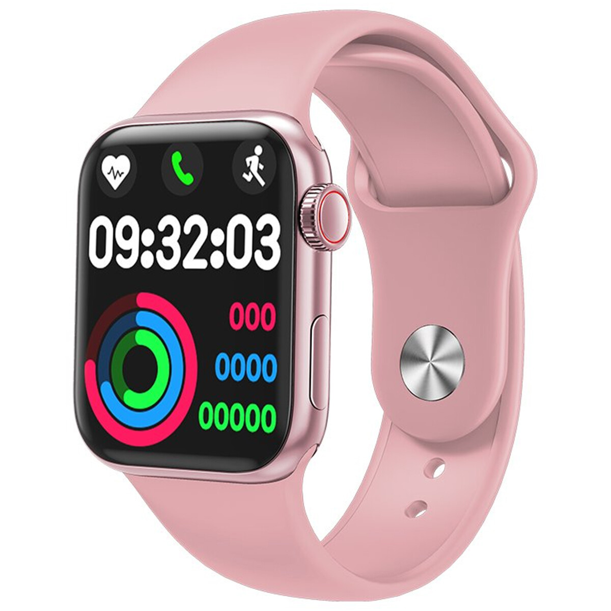 Fralugio SmartWatch Reloj Inteligente Hw16 Full Touch Perilla Rotable