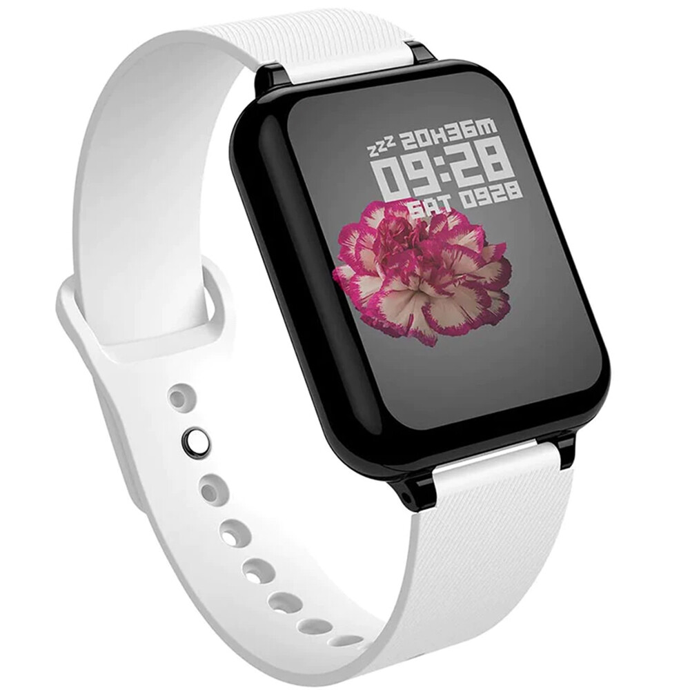 Fralugio Smartwatch Reloj Inteligente Deportivo Mod B57 Notificaciones  Monitores de Ejercicio