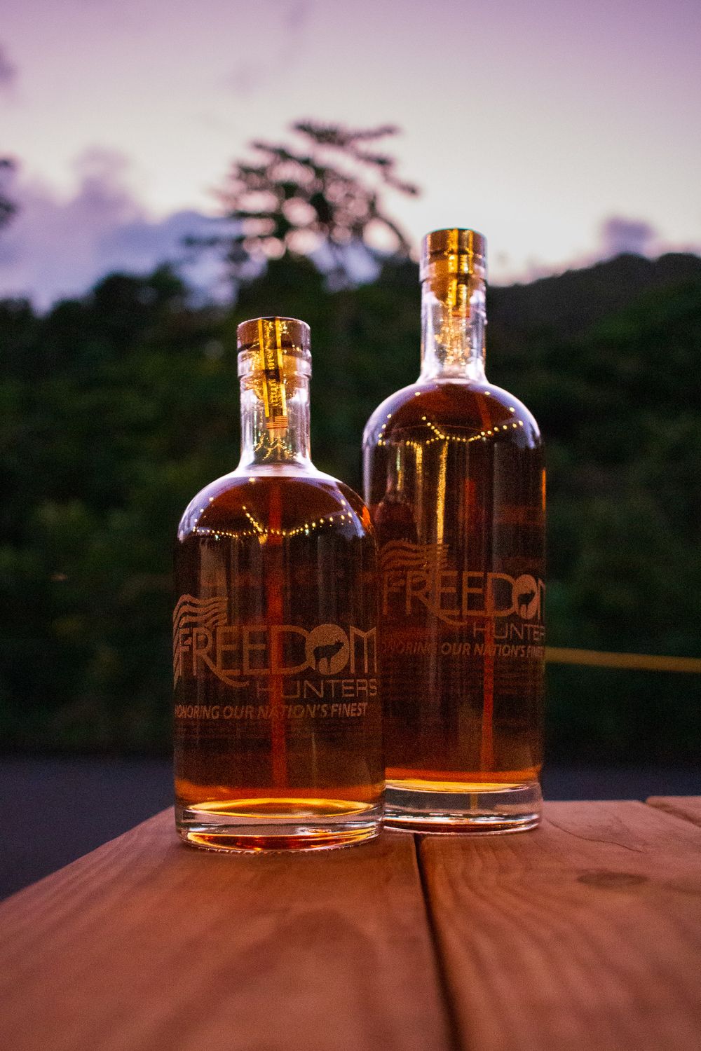 Freedom Hunters Limited Edition Old Pali Road Whiskey 750 mL Bottle