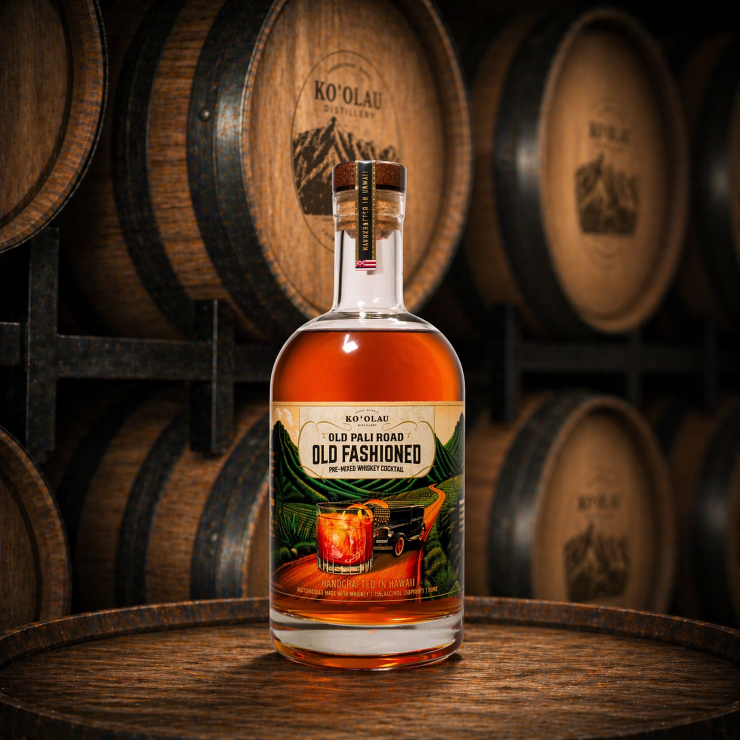 Old Fashioned Pre-Mixed Whiskey Cocktail 750 mL Bottle