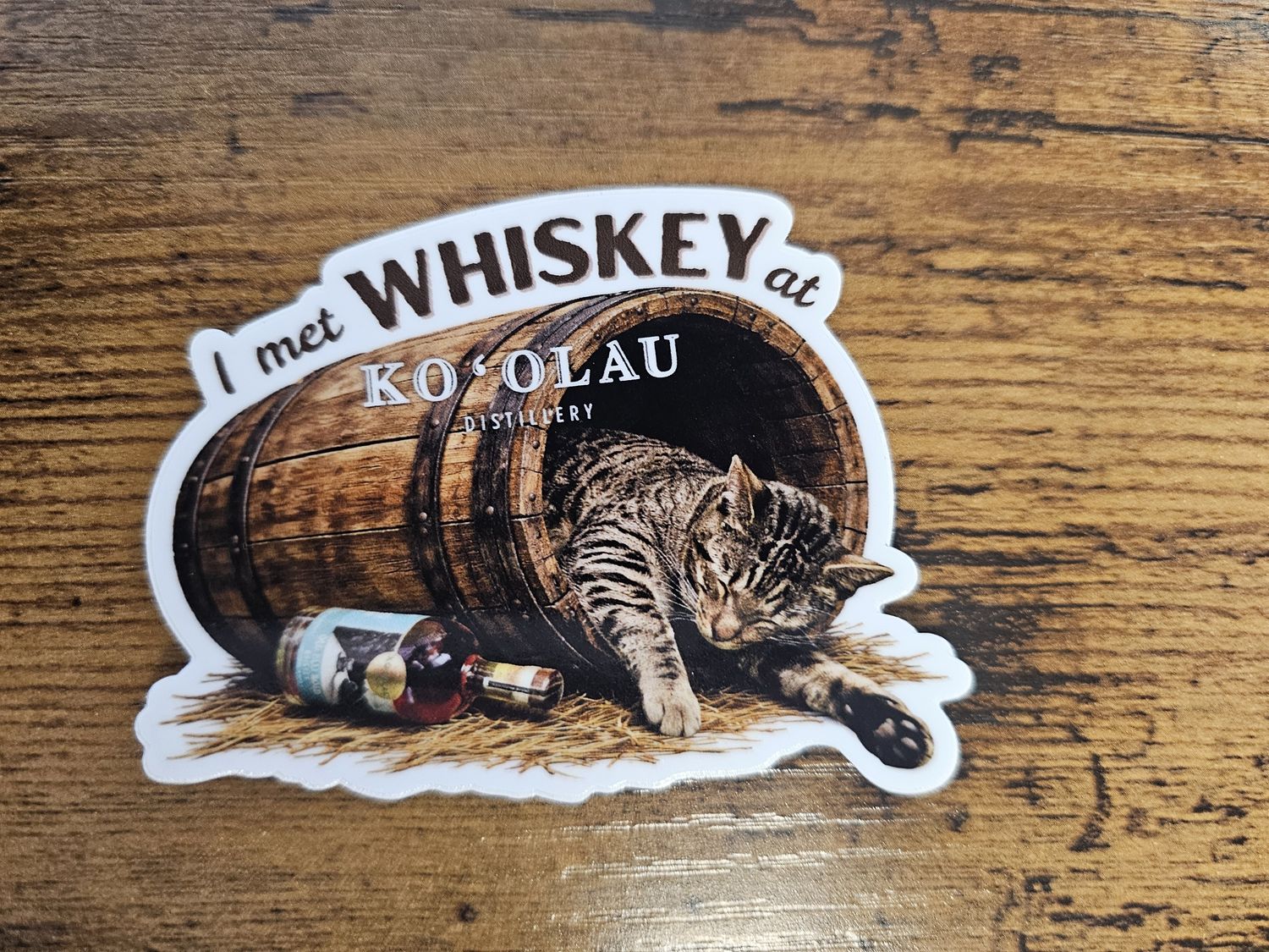 Whiskey the Cat Sticker