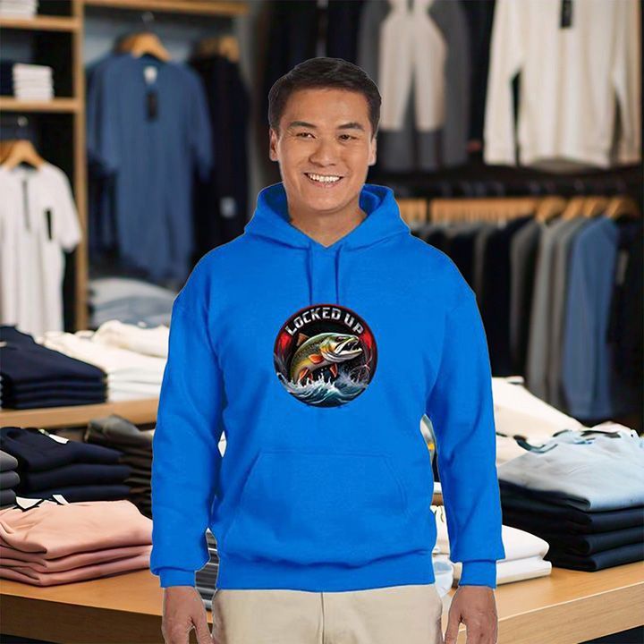 Fins & Floats "Custom" Men's Hoodie Shirt