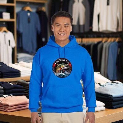 Fins & Floats "Custom" Men's Hoodie Shirt