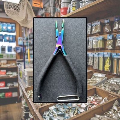 Fins & Floats Titanium Coated Split Shot Pliers