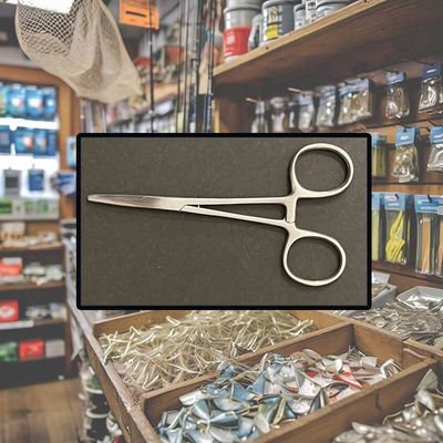 Fins & Floats Forceps 6”