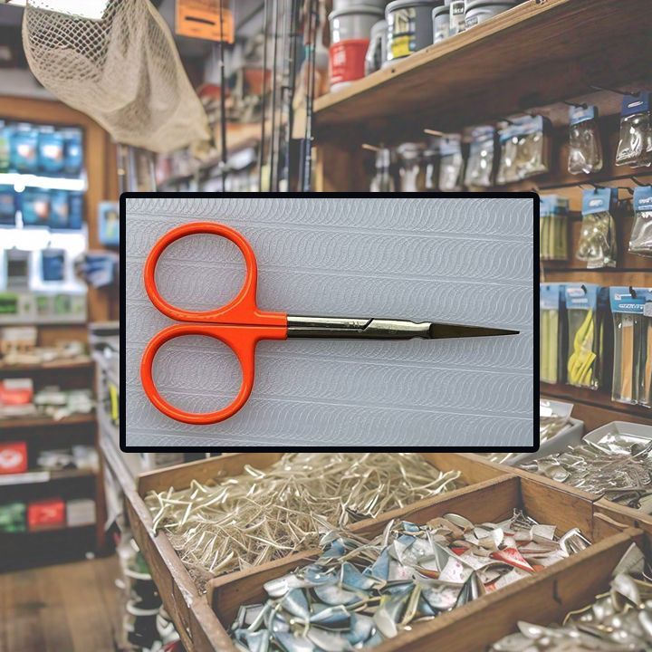 Fins & Floats Tungsten Carbide Arrow Point 4” Scissors