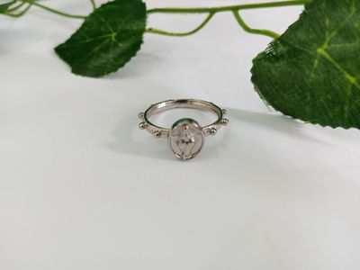 Silver Plated Miraculous Rosary Ring
