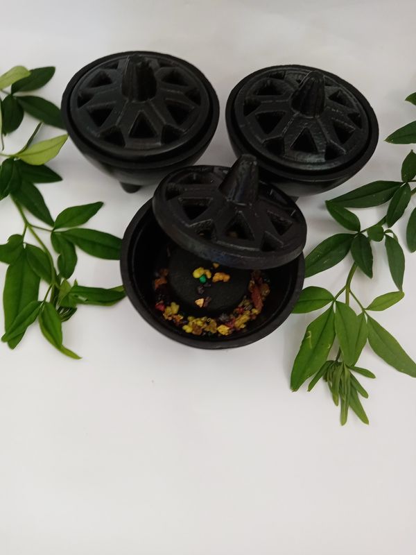 Cast Iron Incense Burner