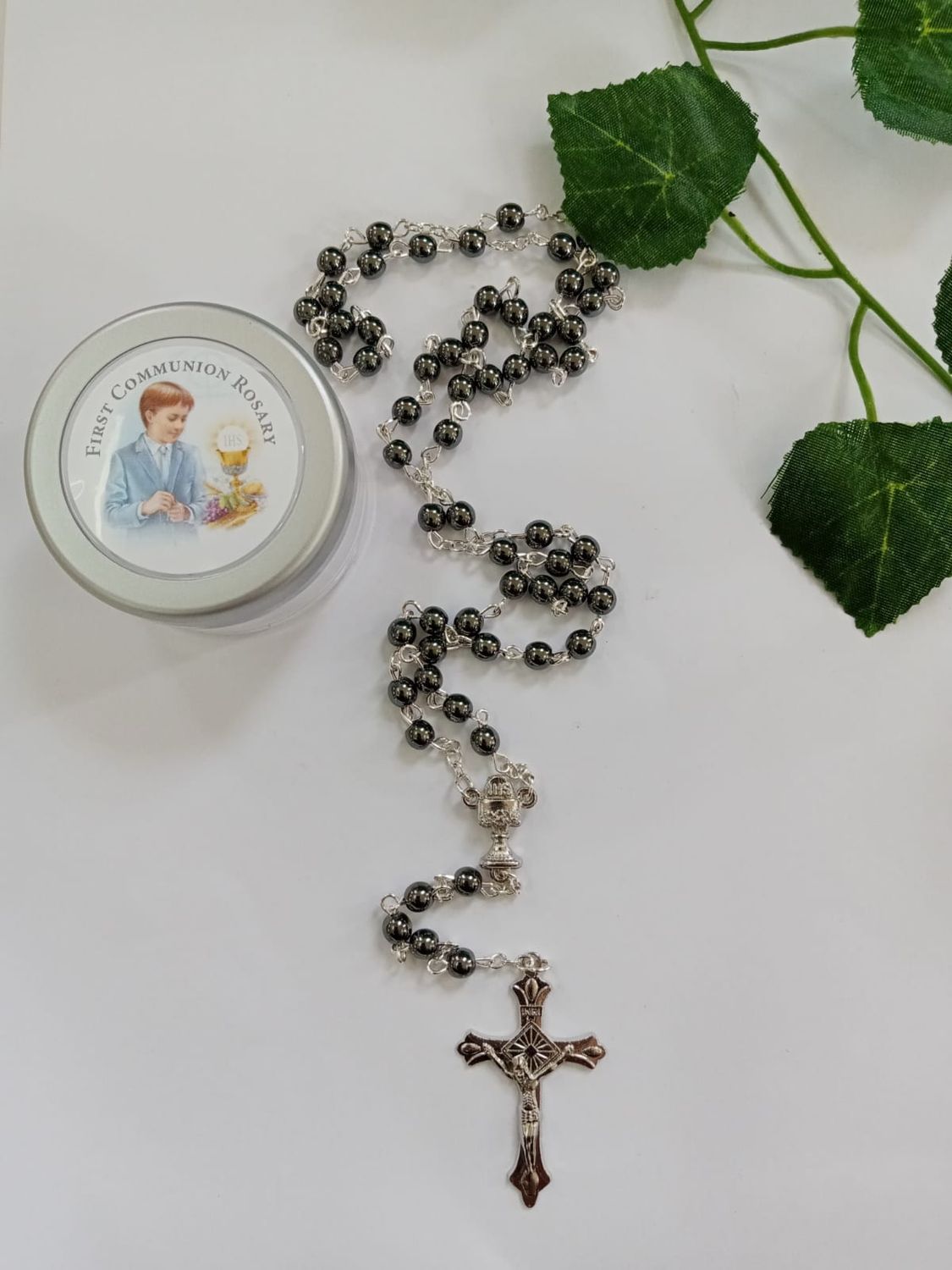 Hematite Communion Rosary