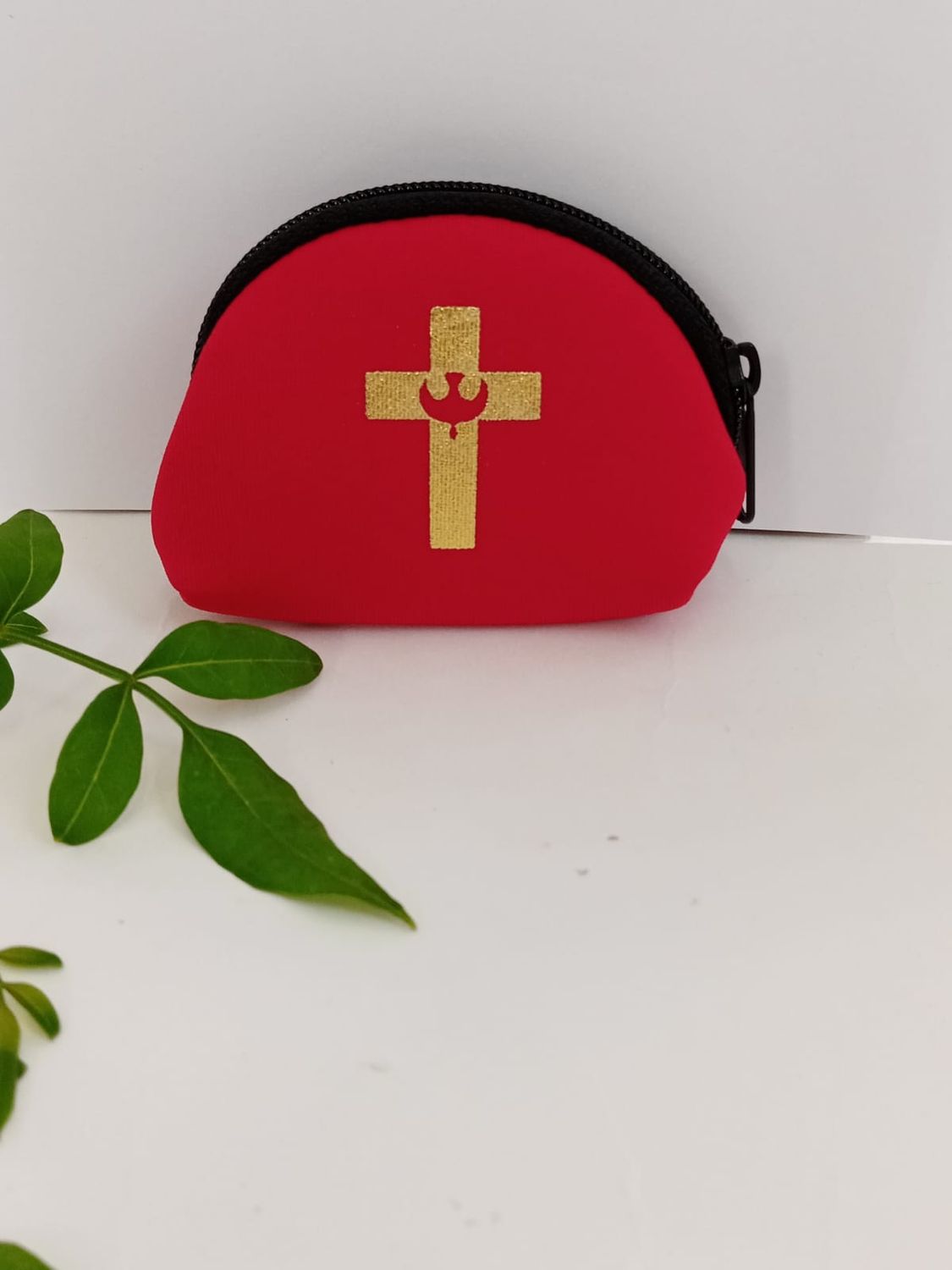 Confirmation Rosary Zipper Purse
