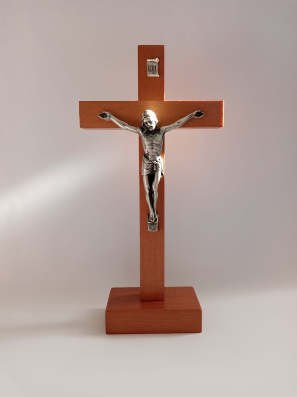 20cm Olivewood Wooden Crucifix