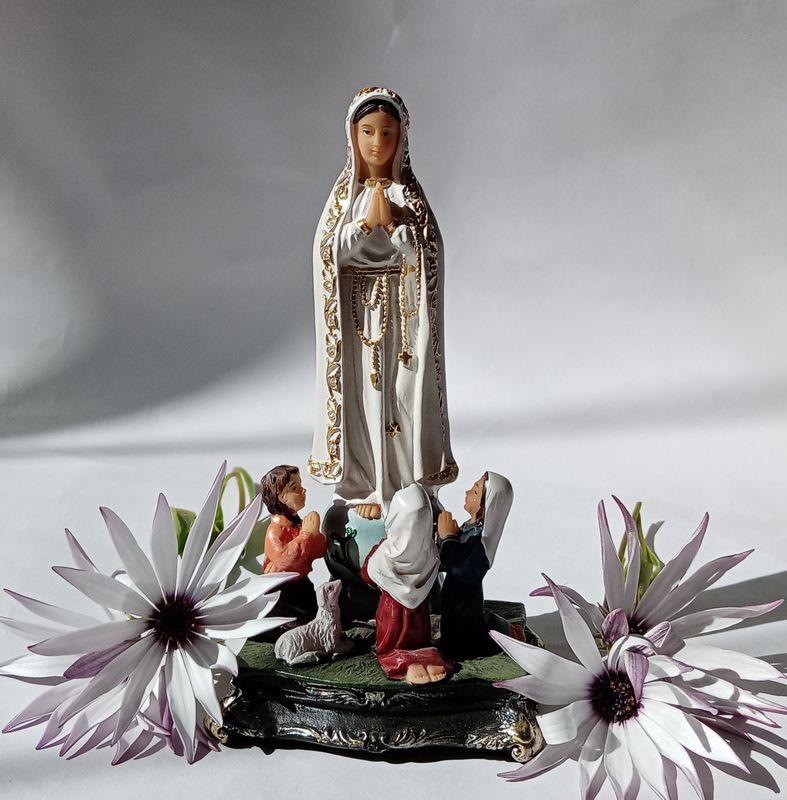 13 cm Lady Fatima Statue Florentine Collection