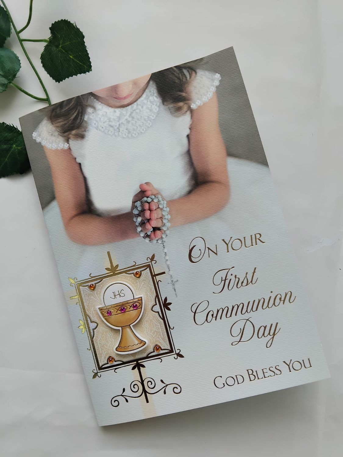 First Holy Communion Card