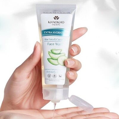 Organic Aloe Vera &amp; Cucumber Extra Hydration Face Wash