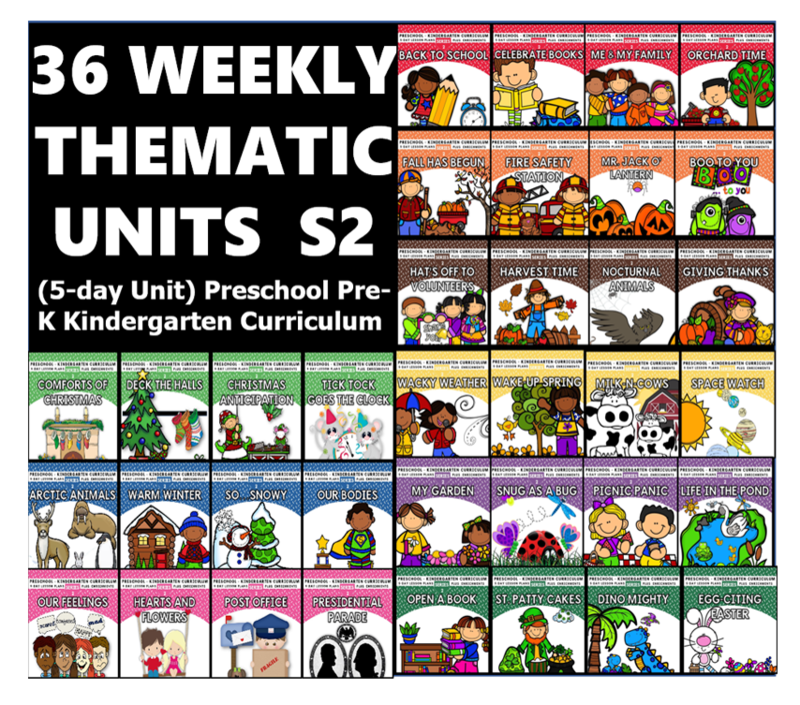 36 WEEKLY THEMATIC UNITS Series 2 36 WEEKLY THEMATIC UNITS Series 2