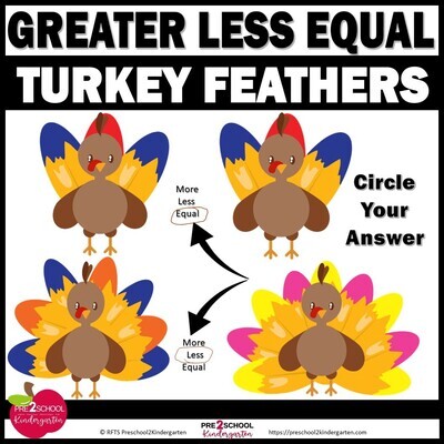 THANKSGIVING  GREATER LESS EQUAL QUANTITY OF TURKEY FEATHER