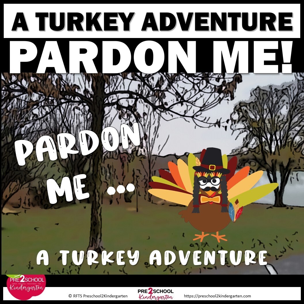 THANKSGIVING A TURKEY ADVENTURE STORY AND ACTIVITY