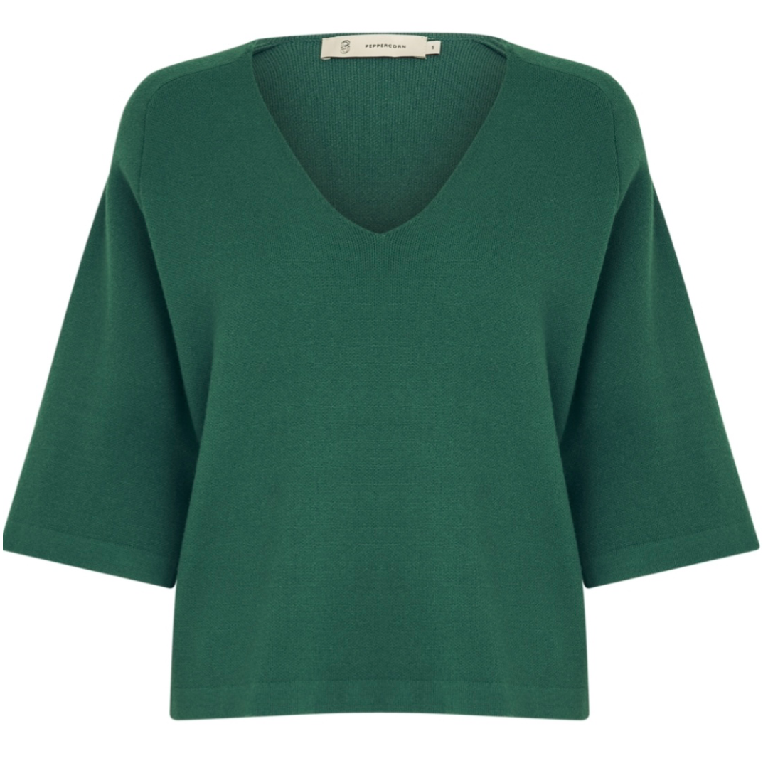 Rosalia 3-4 Sleeve Pullover Cadmium Green