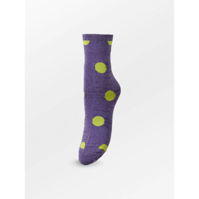 Dotsy Jumbo Sock Violet