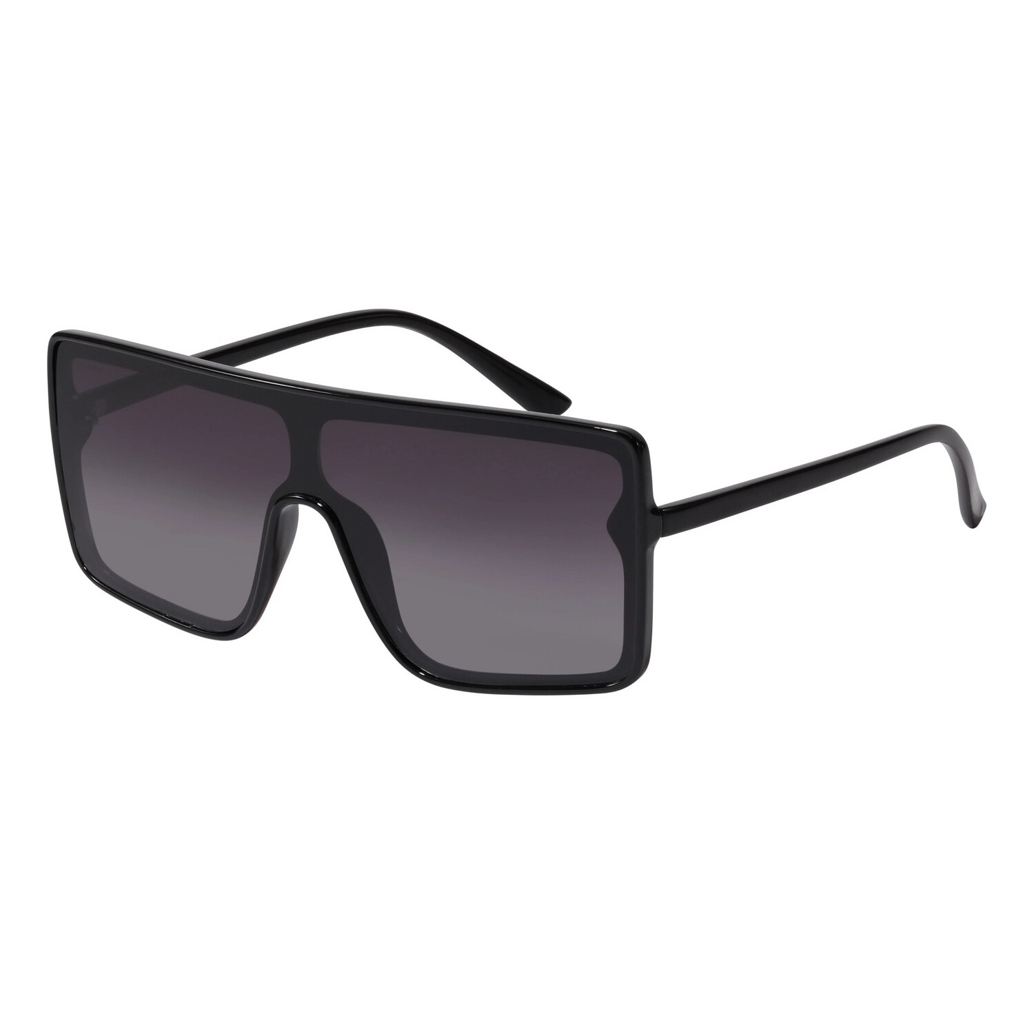 Oceane Square Field Black Sunglasses