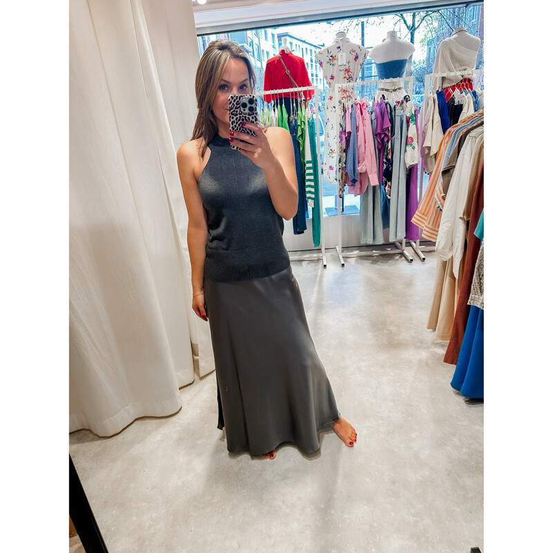 Estelle Skirt Smoked Pearl