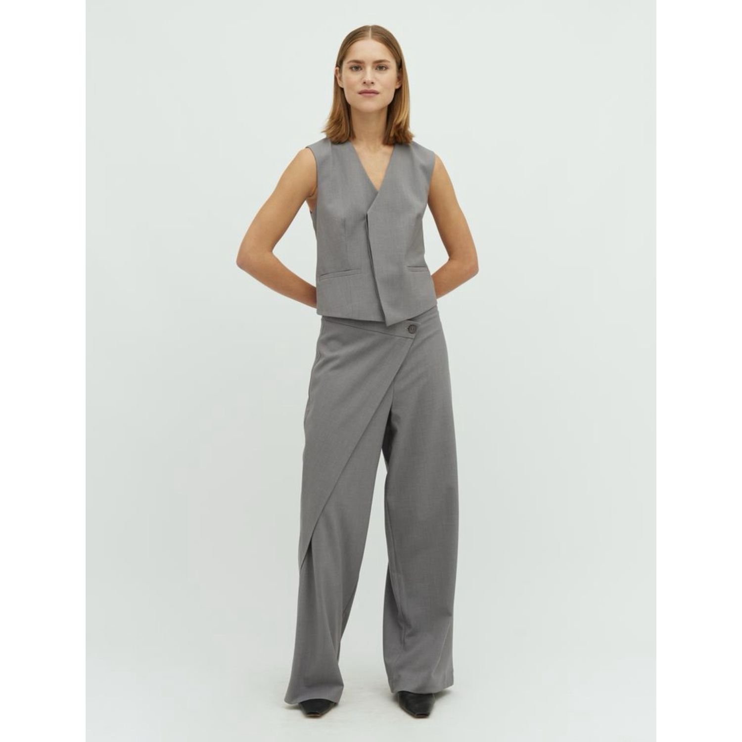 Emana Pant Medium Grey