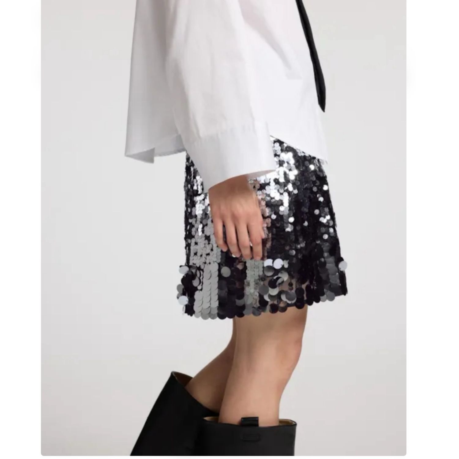 Lana sequins mini skirt