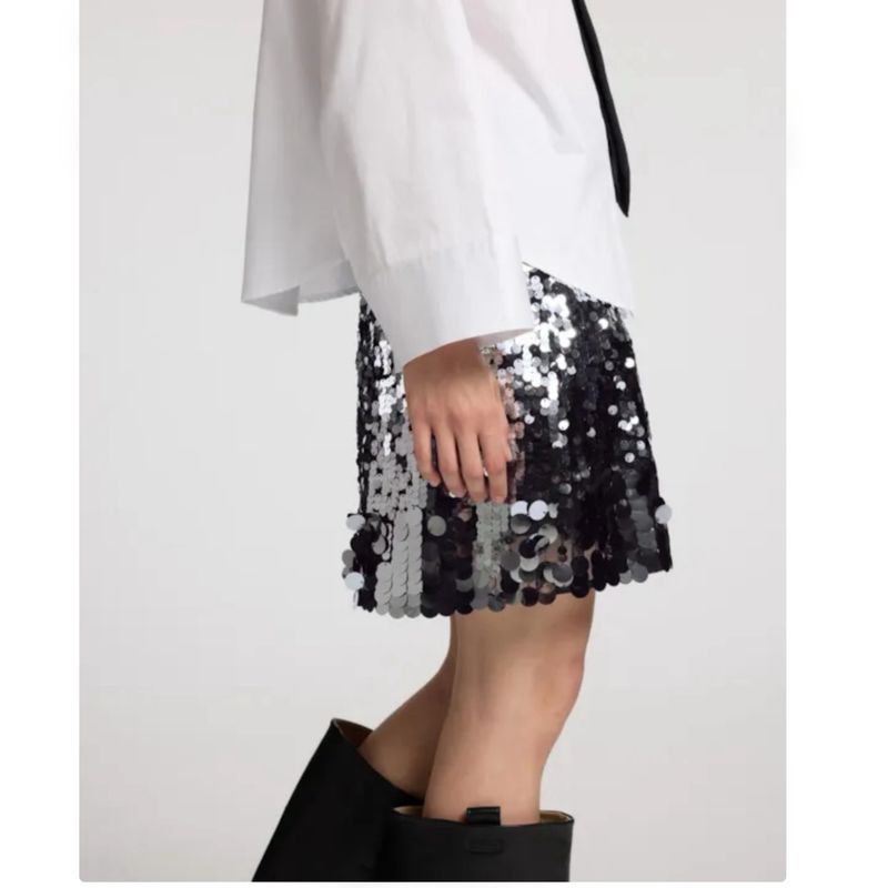 Lana sequins mini skirt