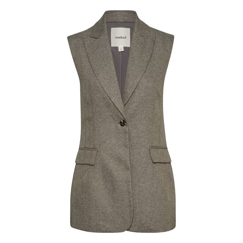 Barbora waistcoat grey suiting