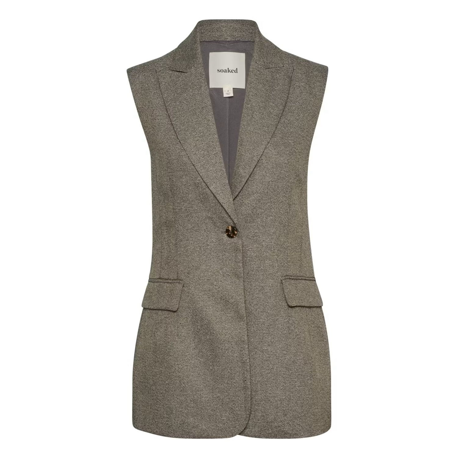 Barbora waistcoat grey suiting