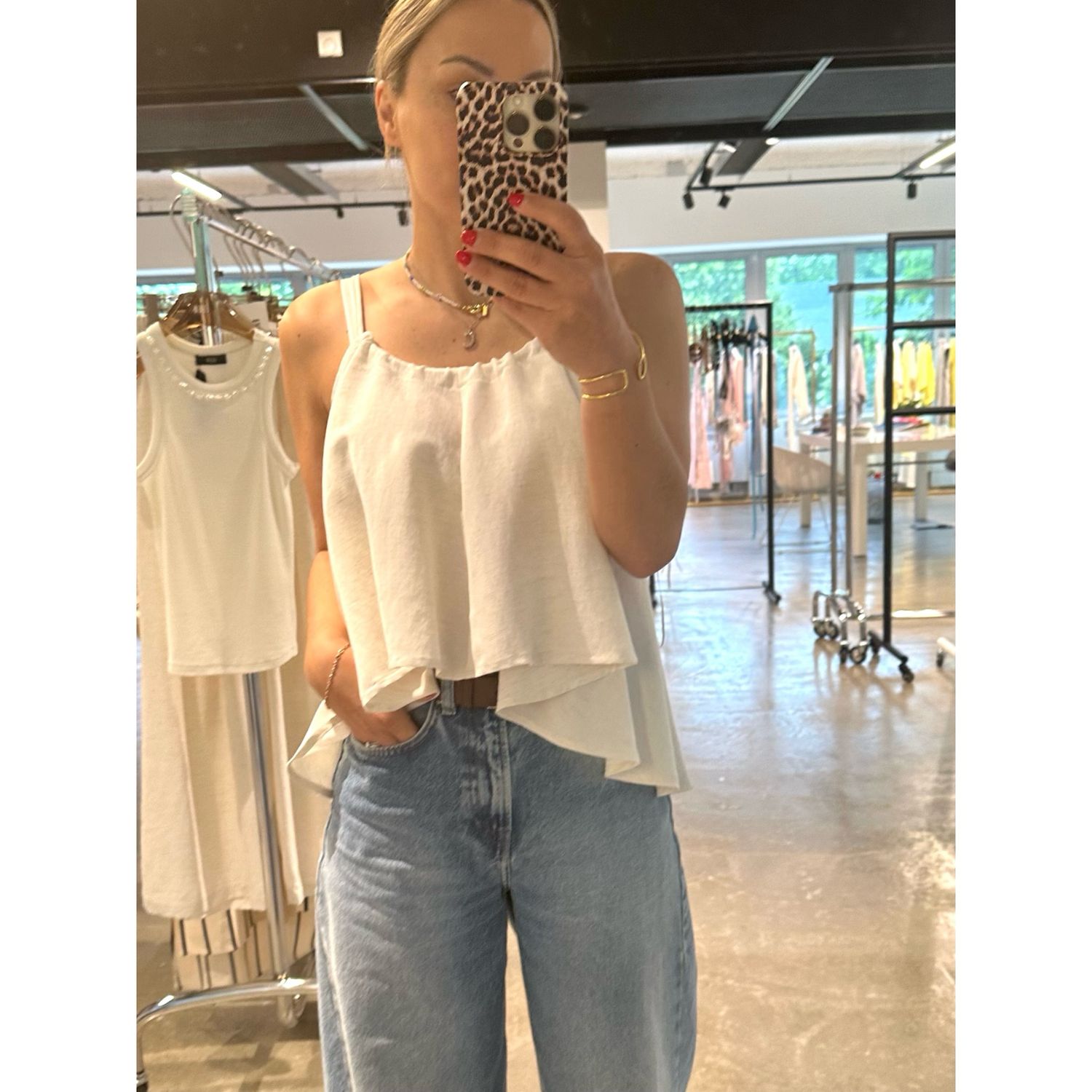 Panna crema summer top