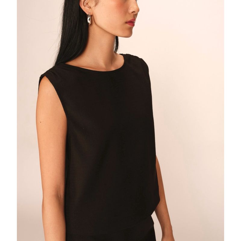 Paume noir top