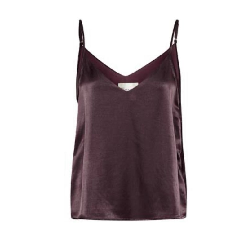 Estelle strap top fudge