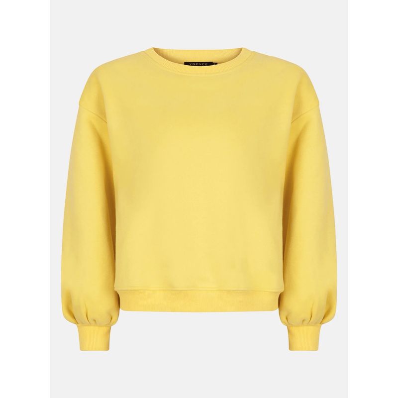 Sweater floral yellow