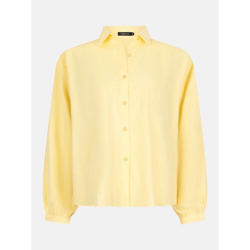 Bonnie soft yellow blouse