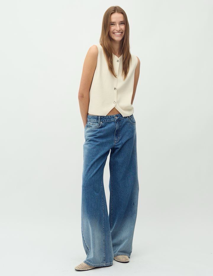 Pyras jeans fading denim