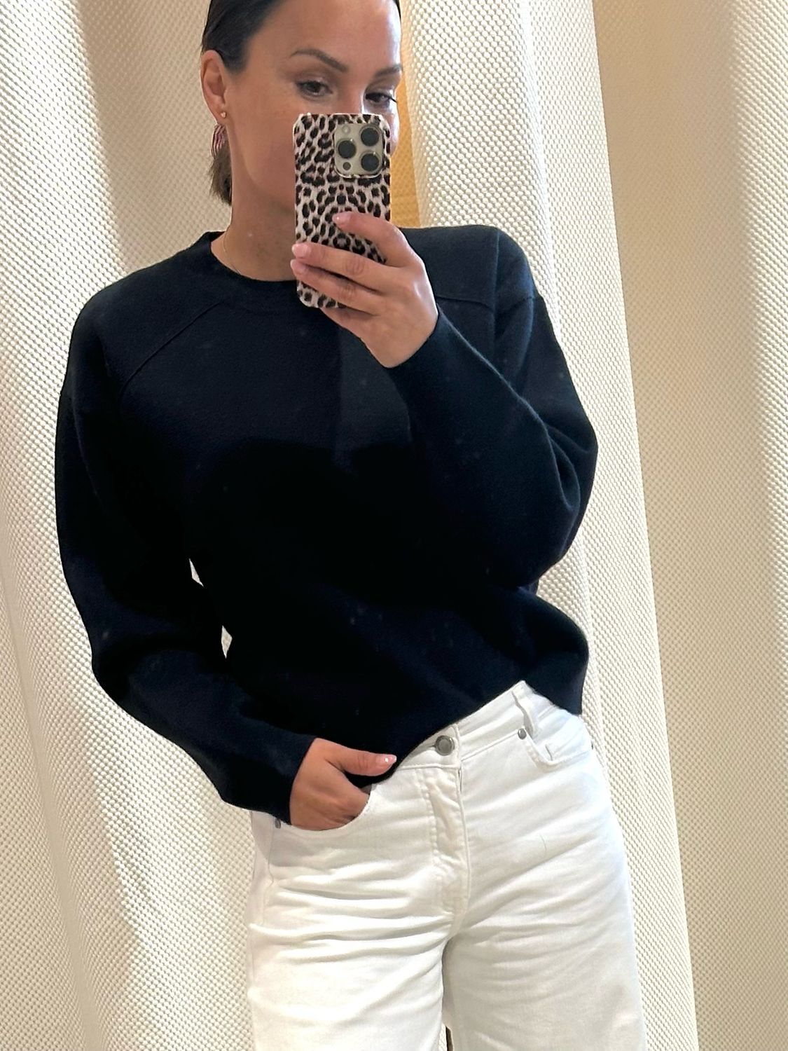 Mervi night sky pullover