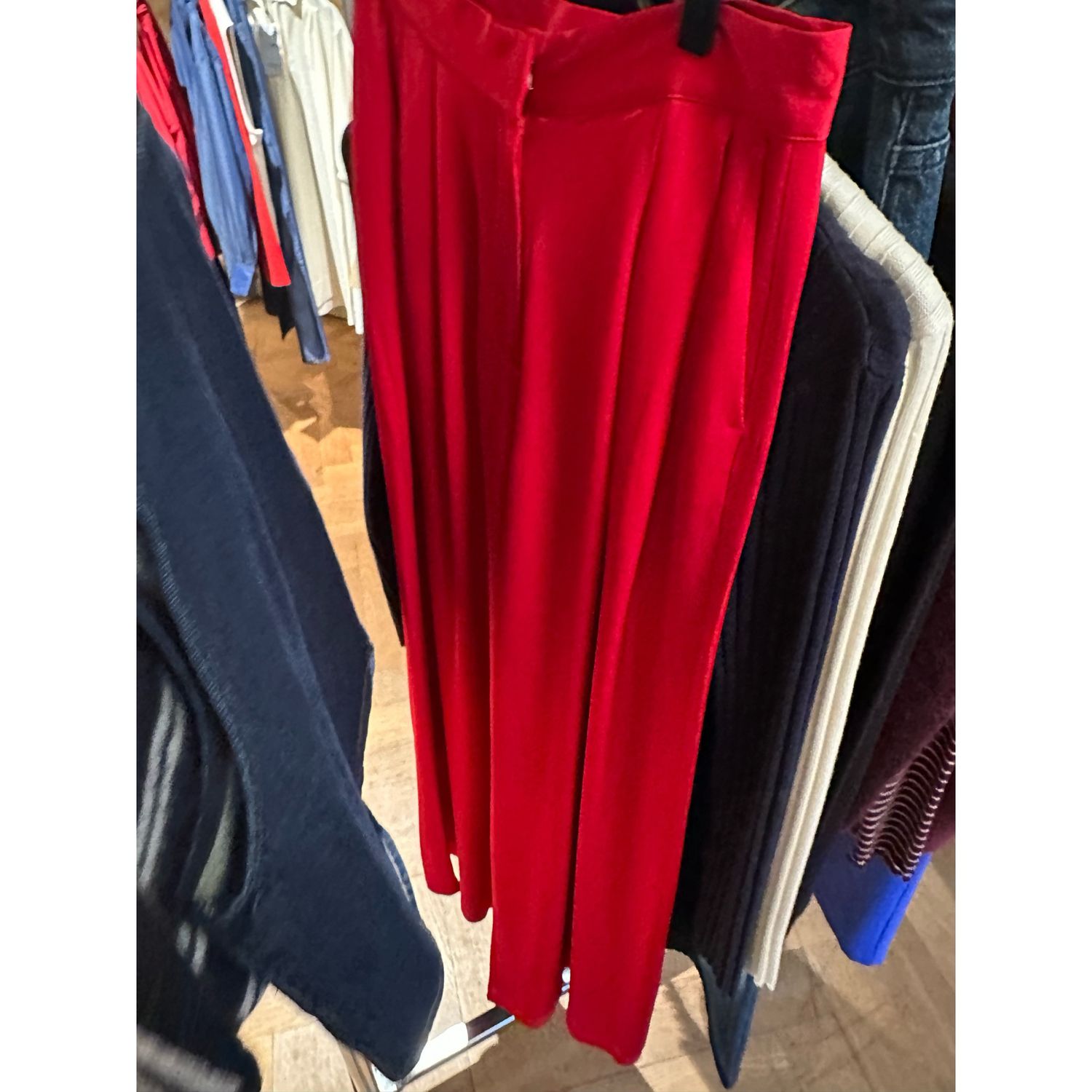 SLFLEONORE HW WIDE PANT B