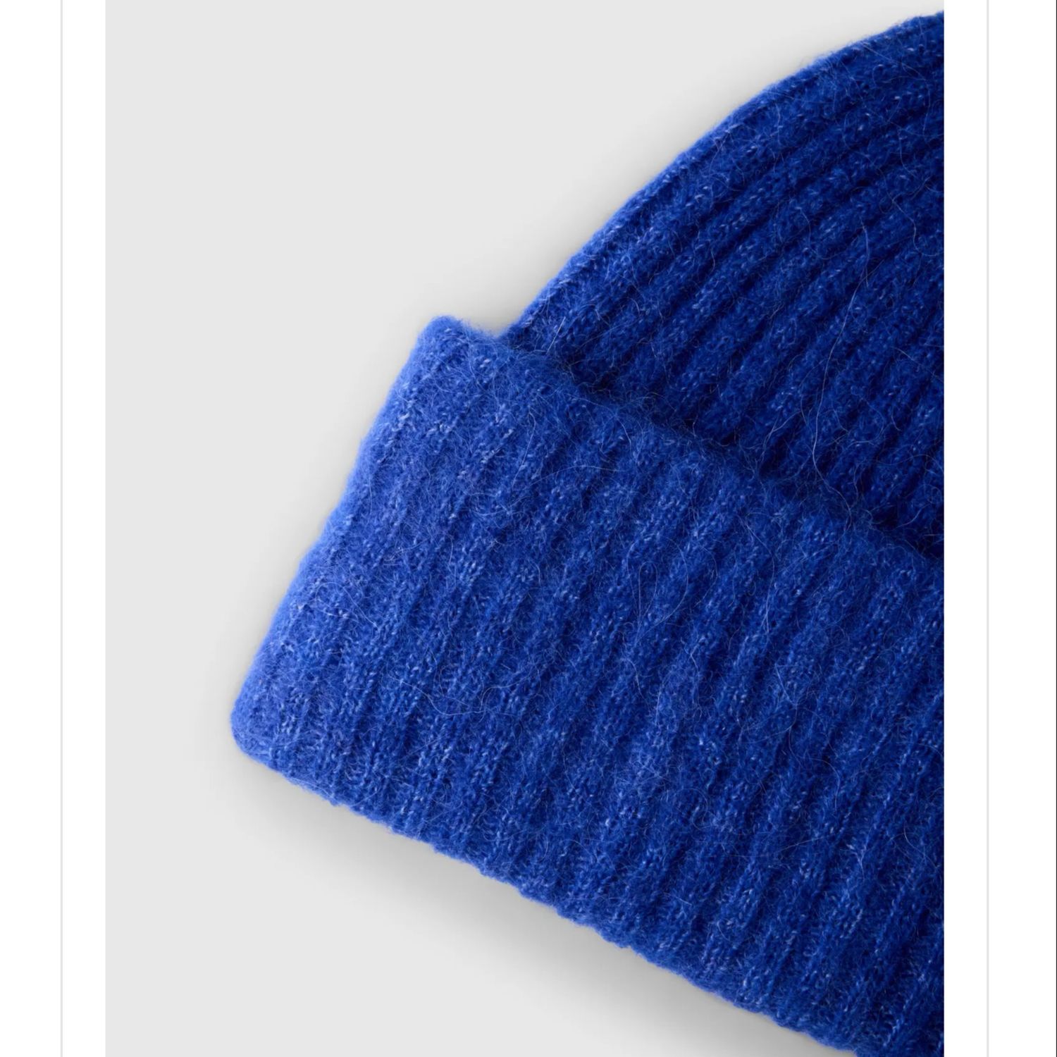SLFLULU WOOL BLEND KNIT BEANIE Dazzling Blue